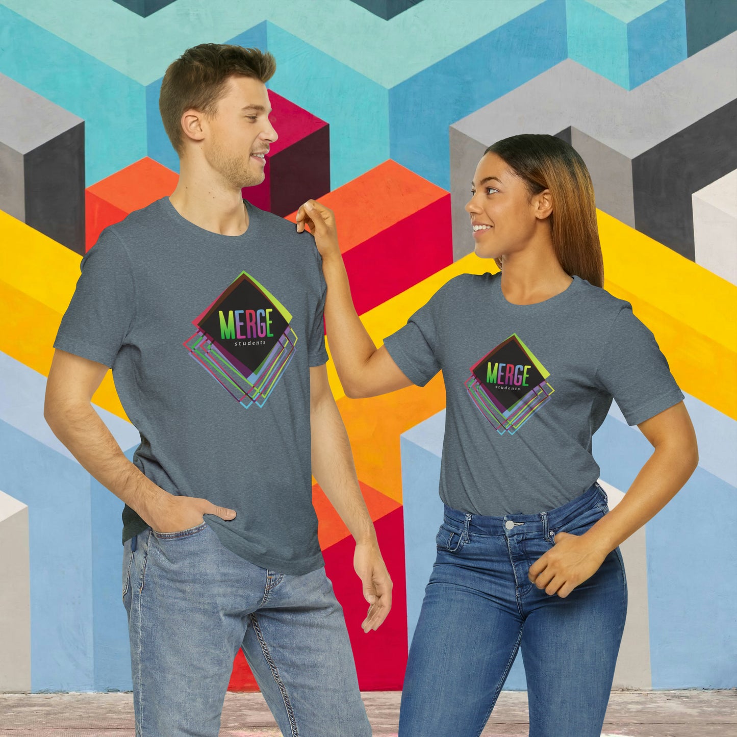 MERGE / Unisex Jersey Short Sleeve Tee