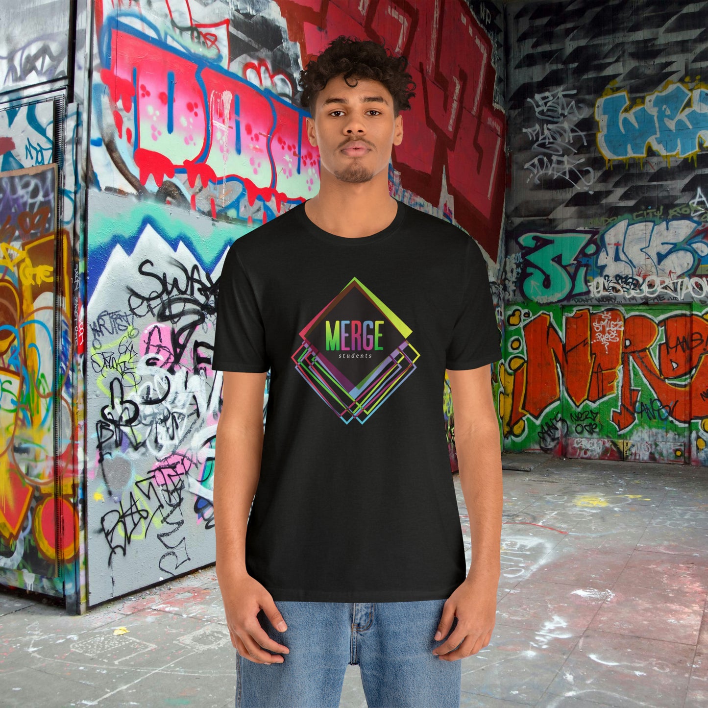 MERGE / Unisex Jersey Short Sleeve Tee