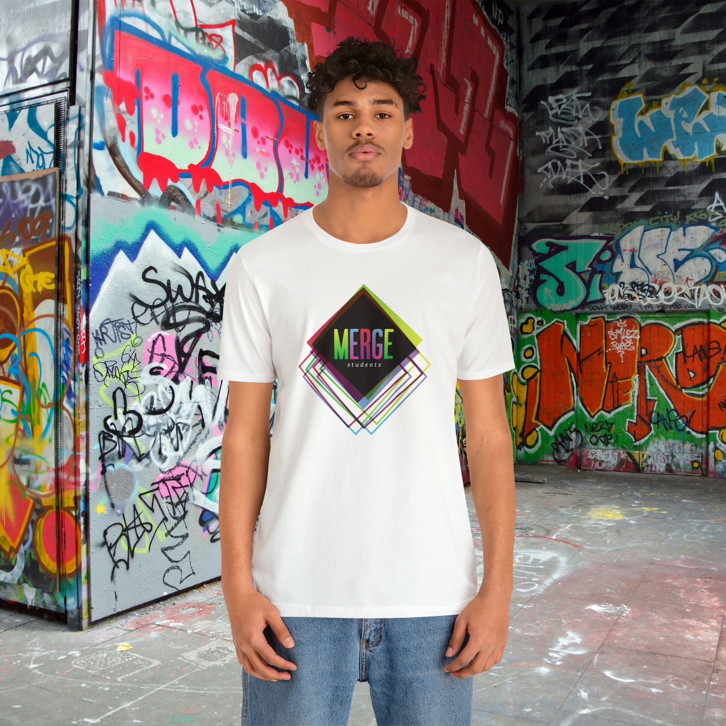 MERGE / Unisex Jersey Short Sleeve Tee