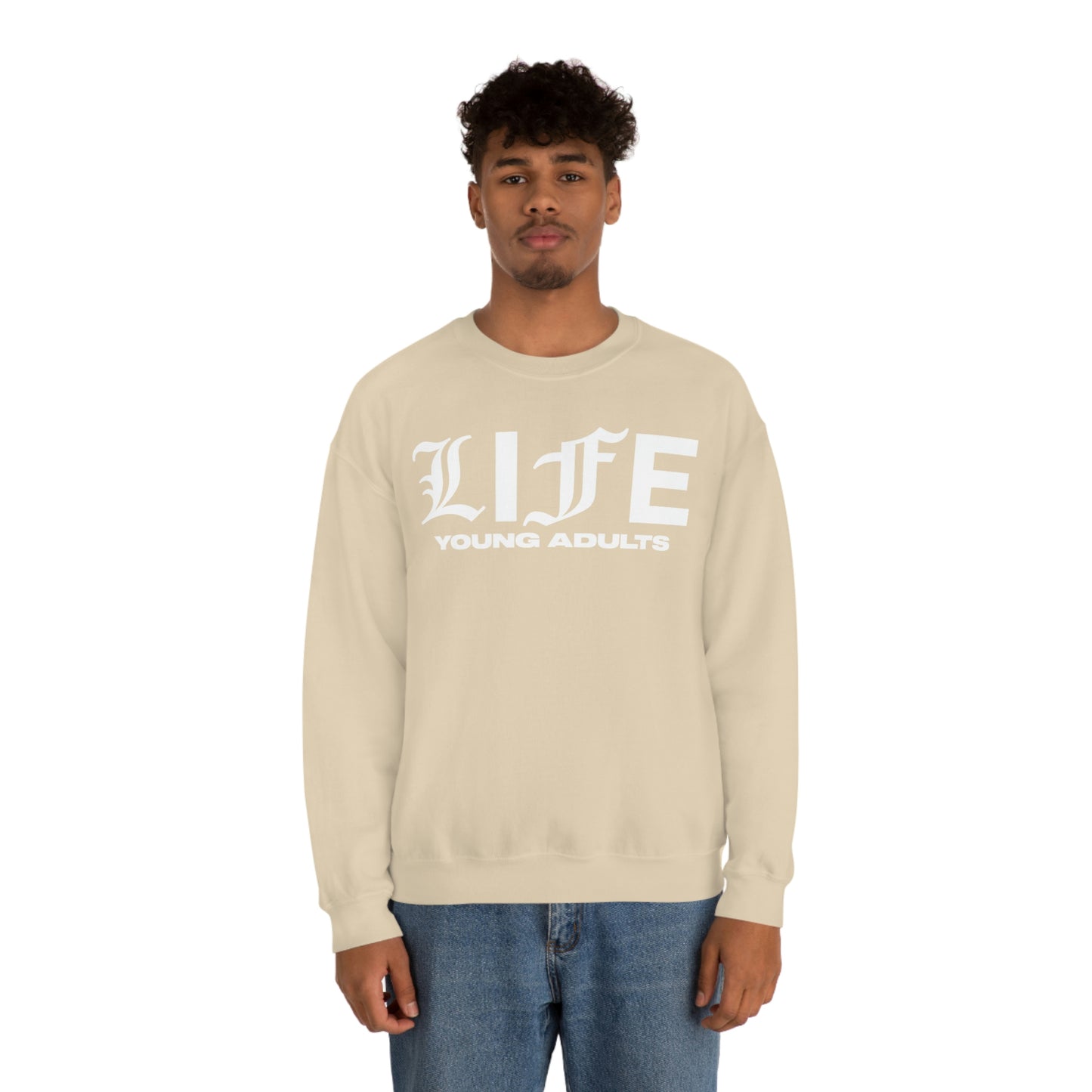 LIFE YA Unisex Heavy Blend™ Crewneck Sweatshirt
