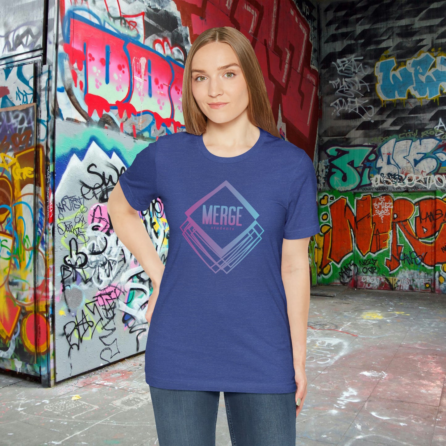 MERGE / Unisex Jersey Short Sleeve Tee