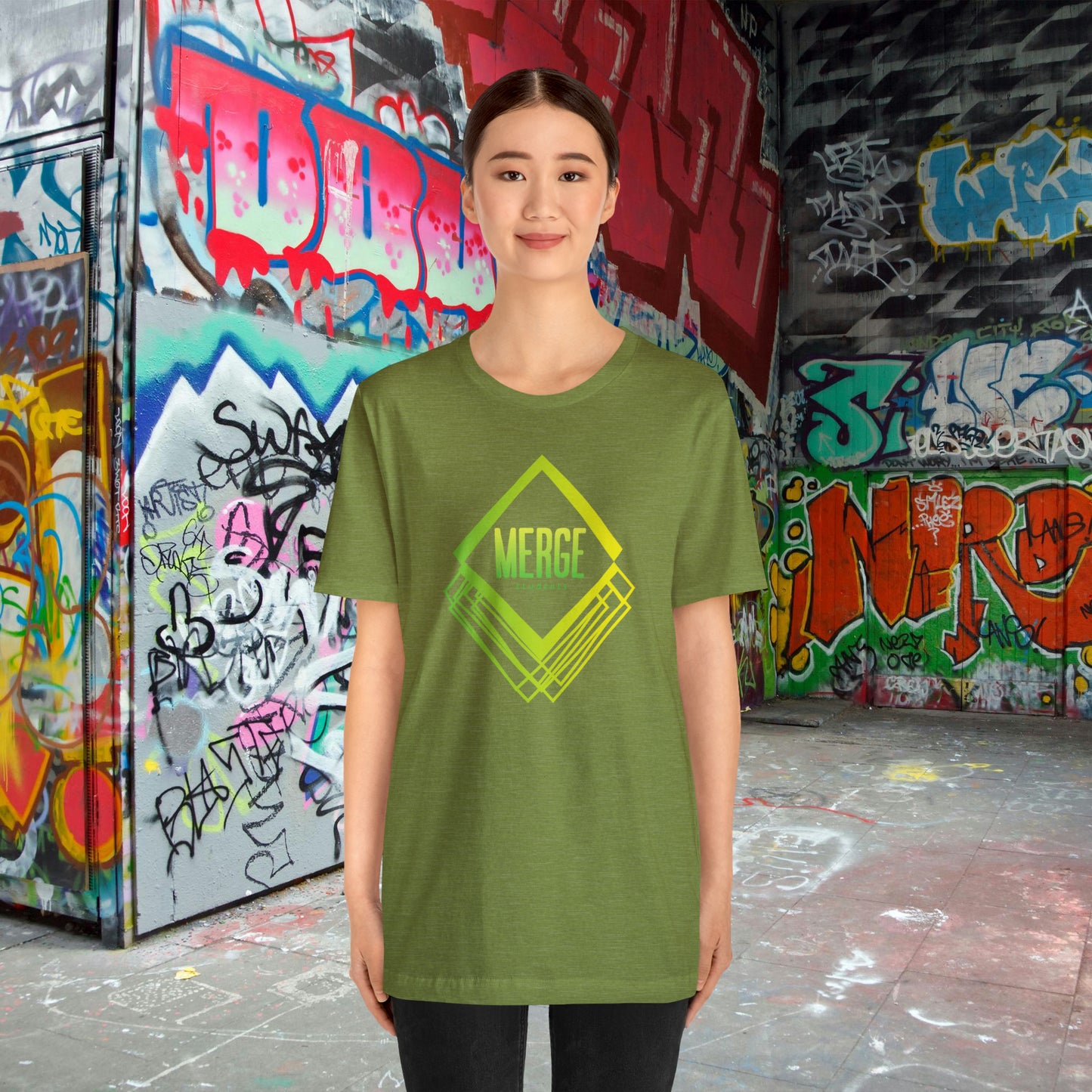 MERGE / Unisex Jersey Short Sleeve Tee