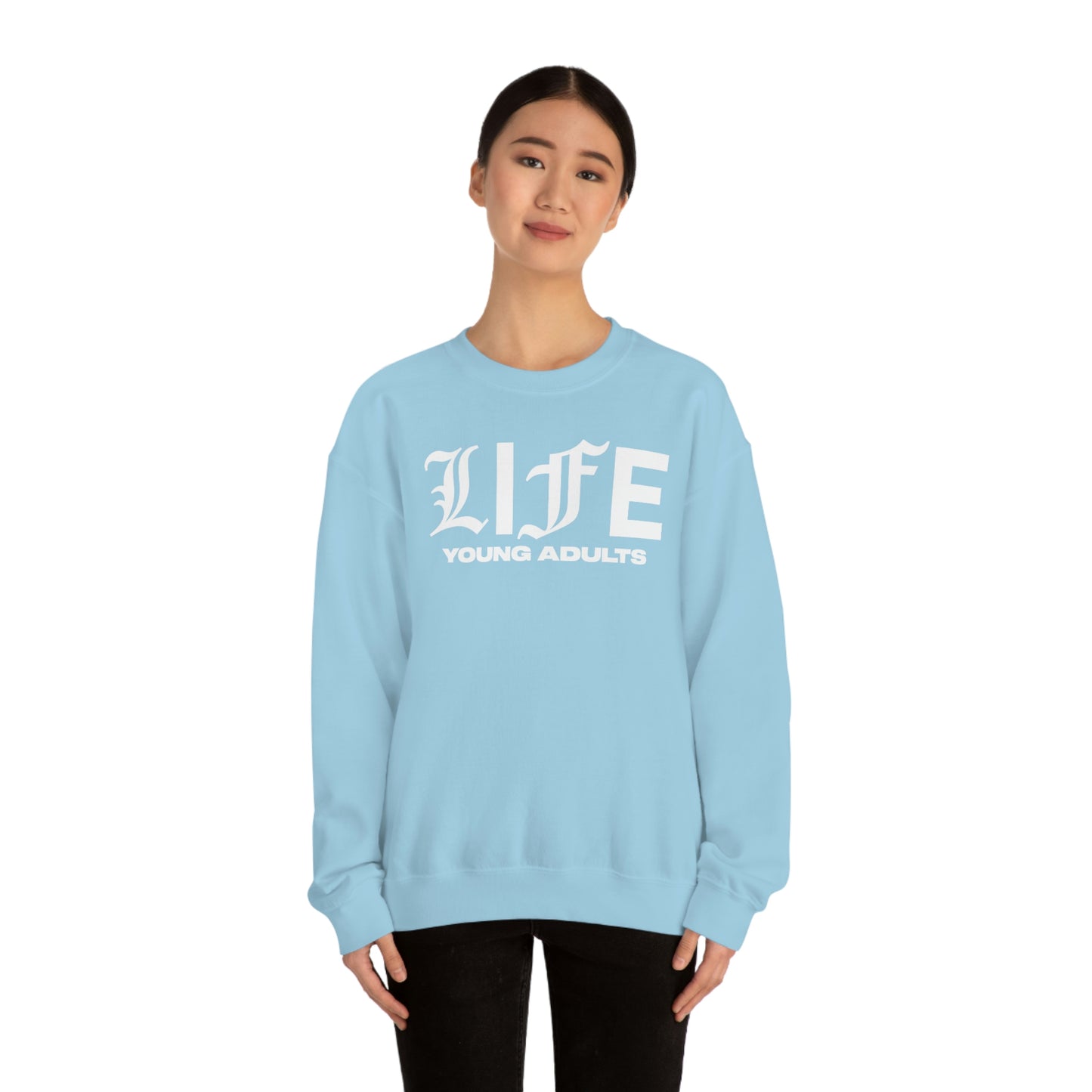 LIFE YA Unisex Heavy Blend™ Crewneck Sweatshirt