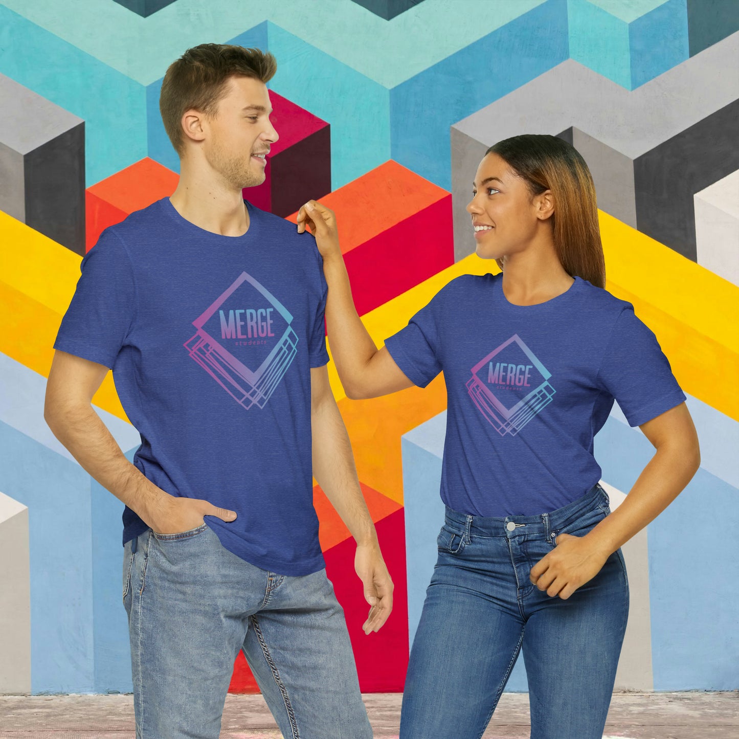 MERGE / Unisex Jersey Short Sleeve Tee