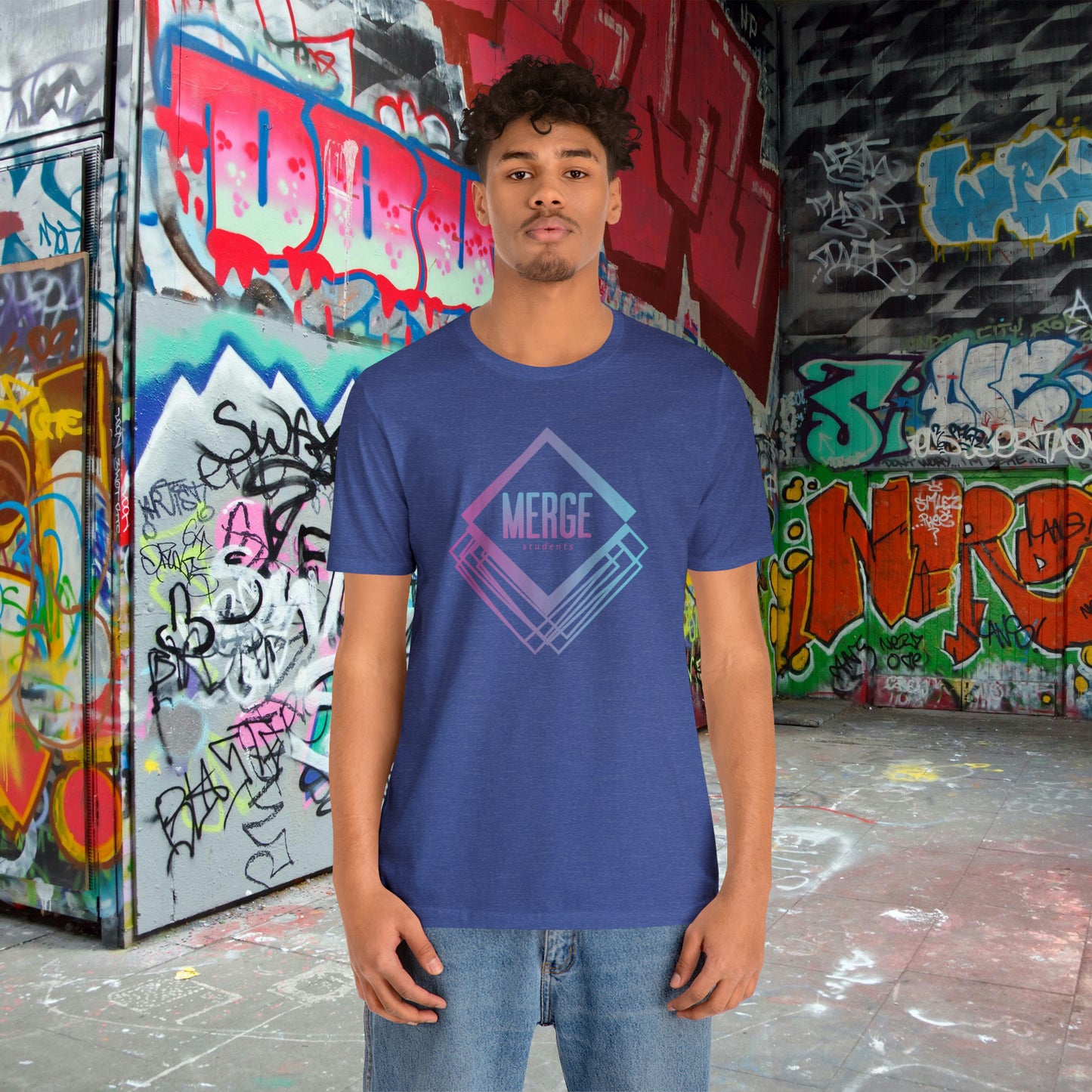 MERGE / Unisex Jersey Short Sleeve Tee