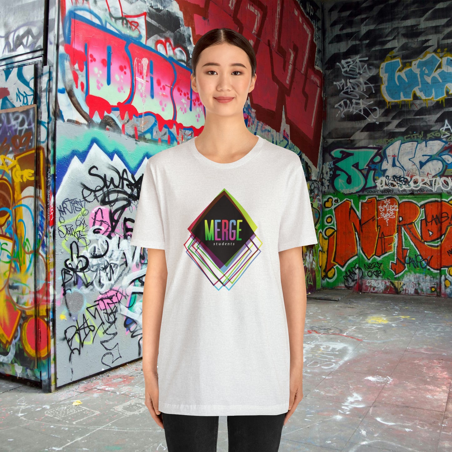 MERGE / Unisex Jersey Short Sleeve Tee