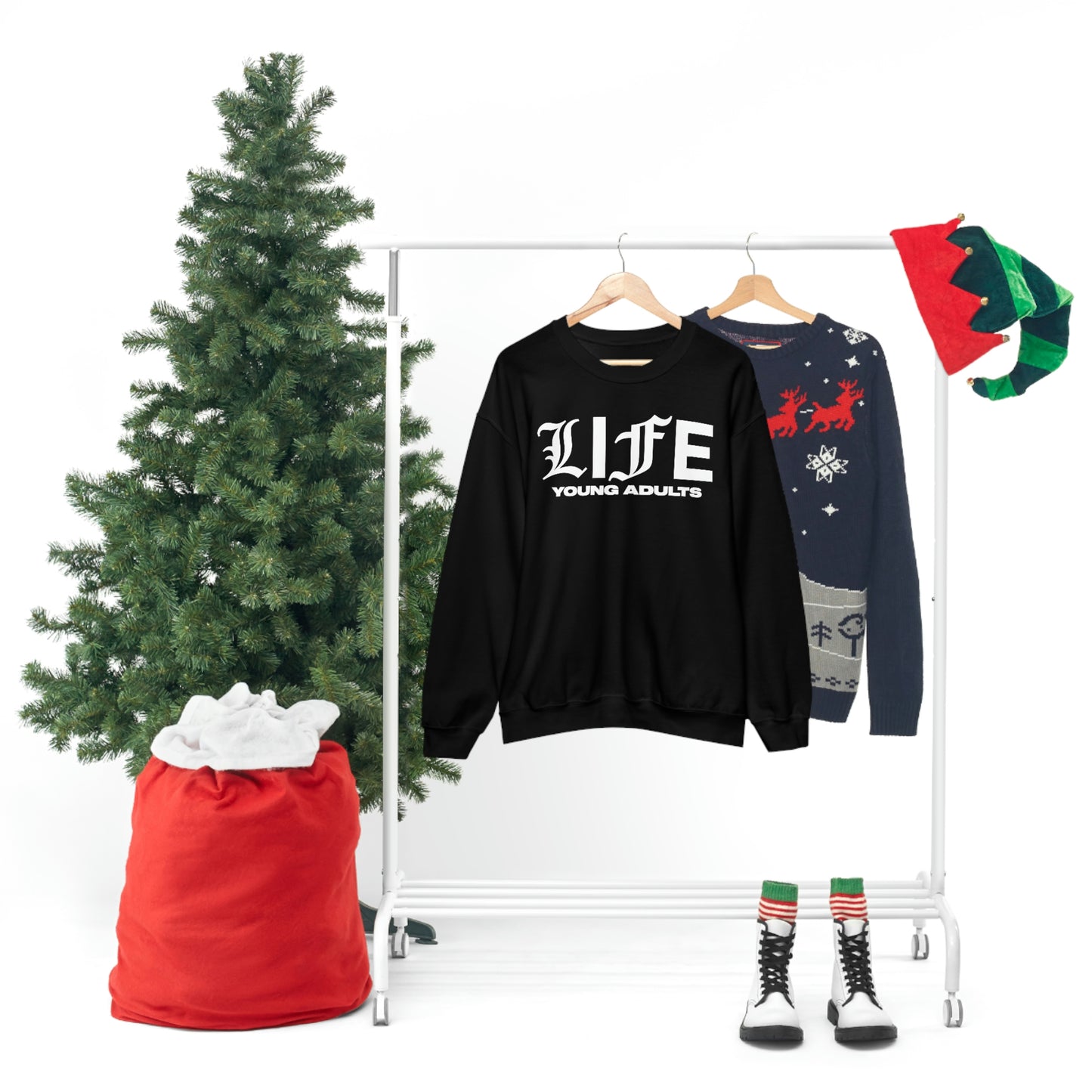 LIFE YA Unisex Heavy Blend™ Crewneck Sweatshirt