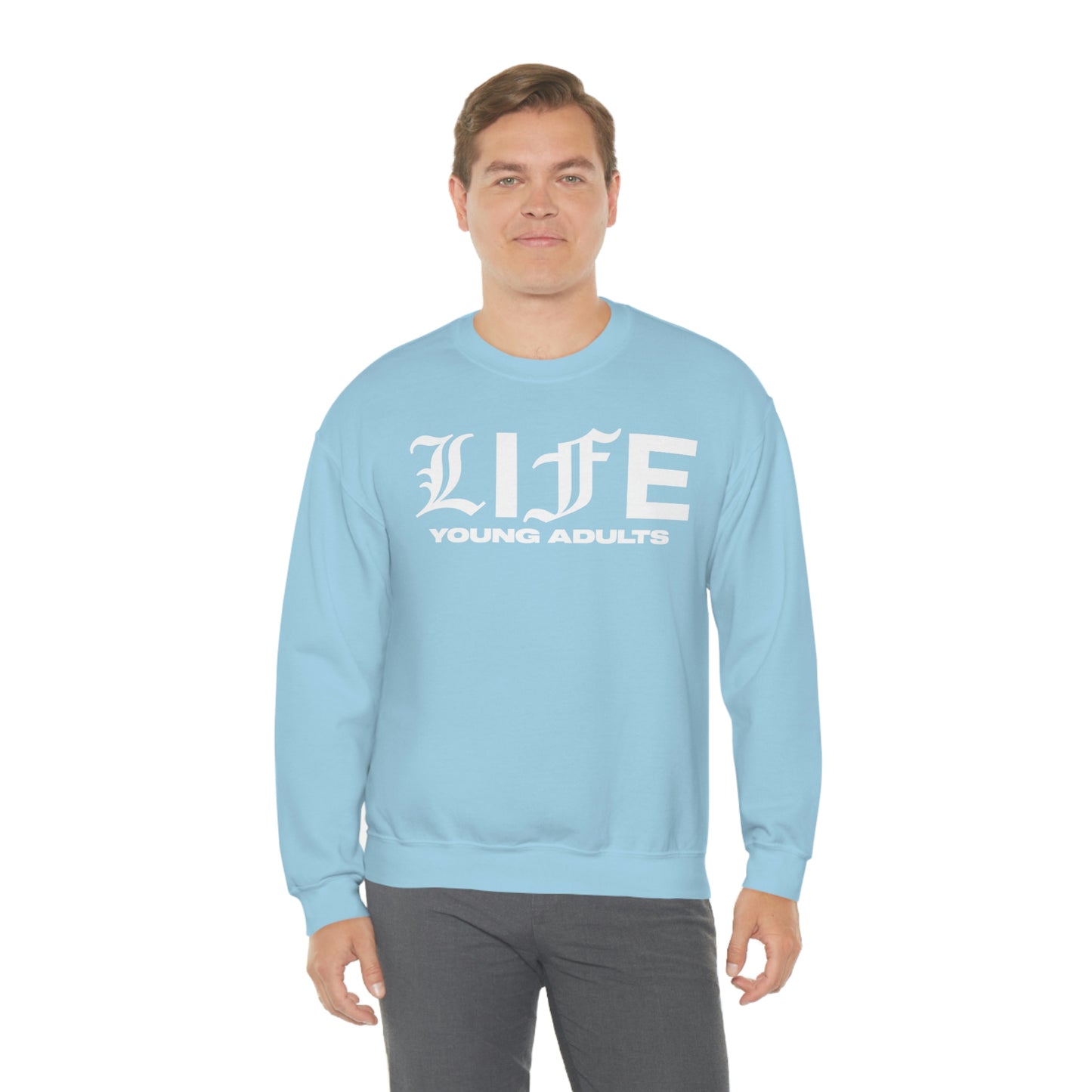 LIFE YA Unisex Heavy Blend™ Crewneck Sweatshirt