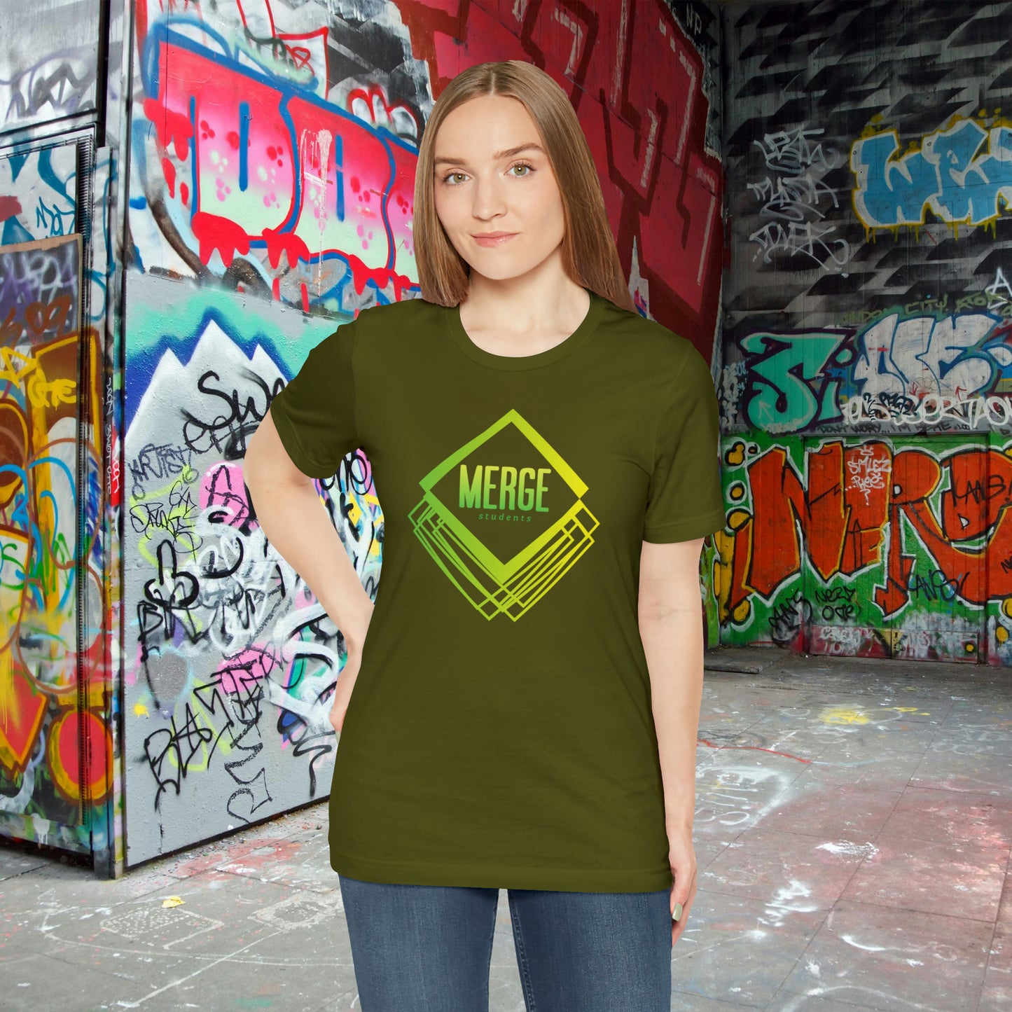 MERGE / Unisex Jersey Short Sleeve Tee