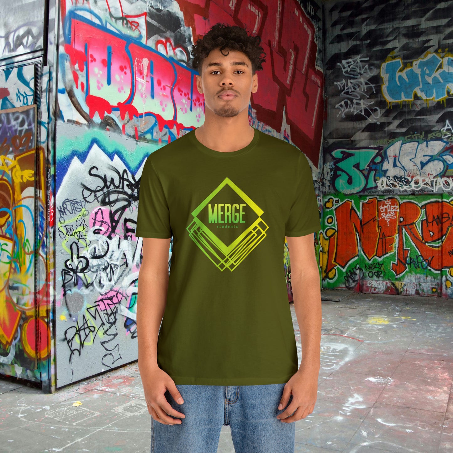 MERGE / Unisex Jersey Short Sleeve Tee