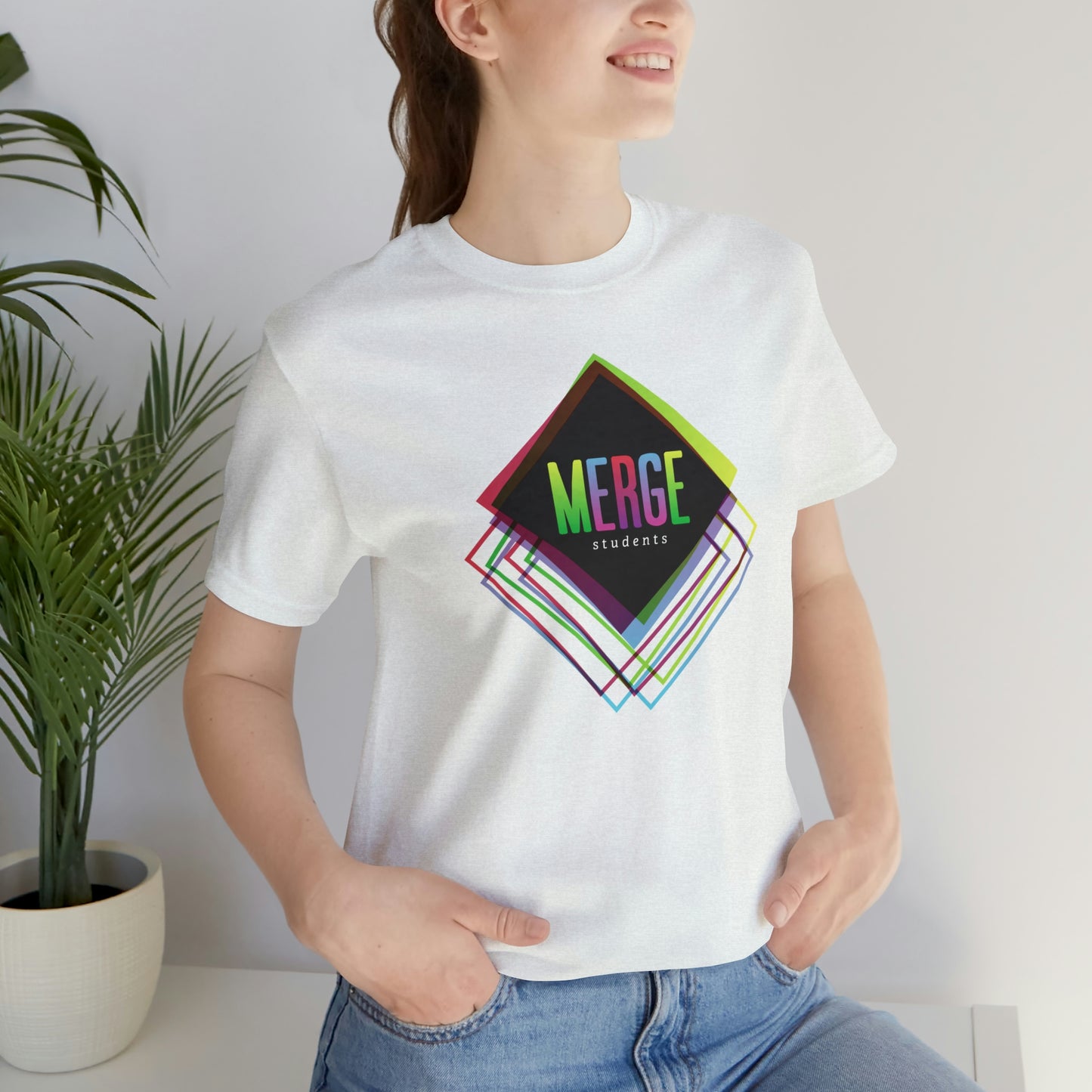 MERGE / Unisex Jersey Short Sleeve Tee