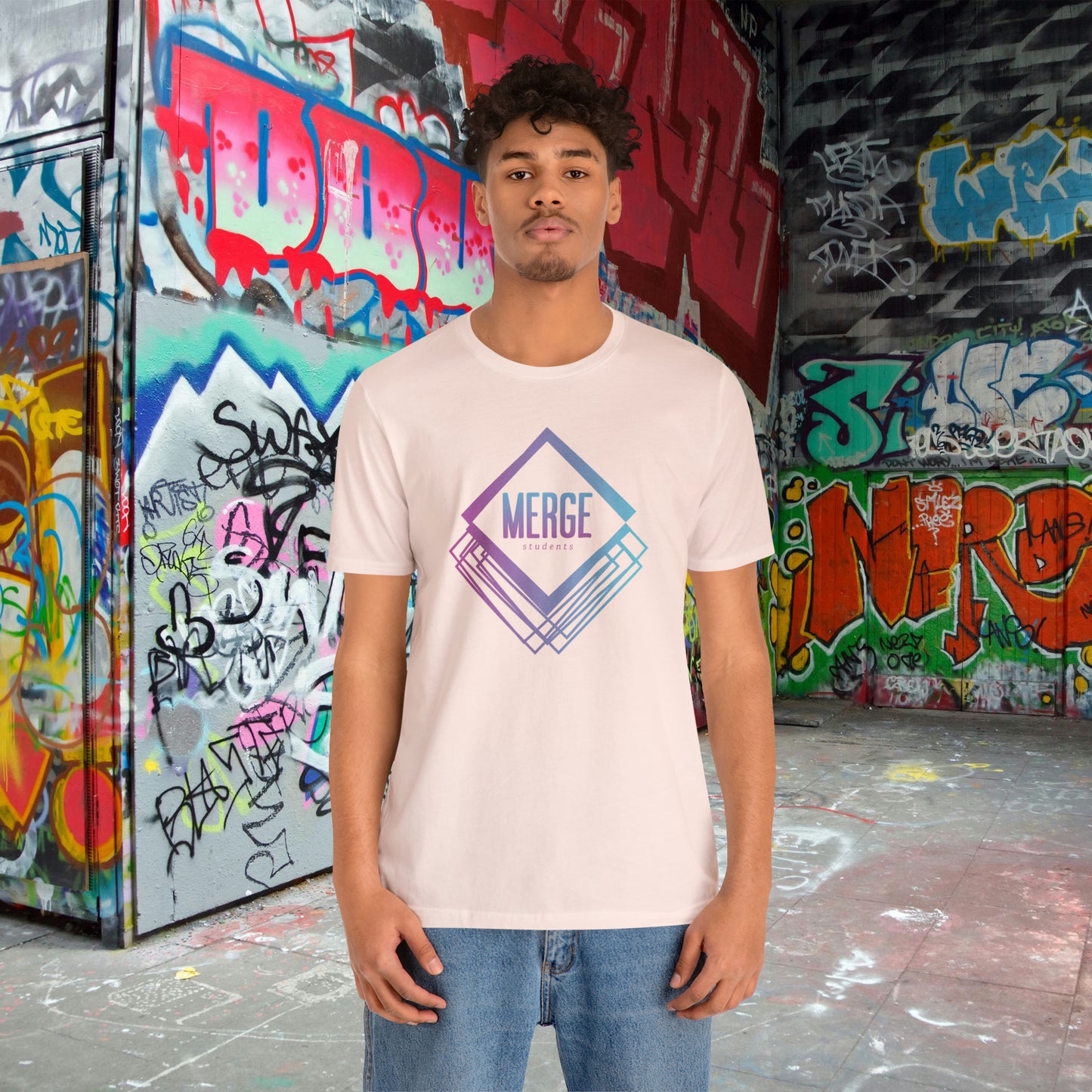 MERGE / Unisex Jersey Short Sleeve Tee