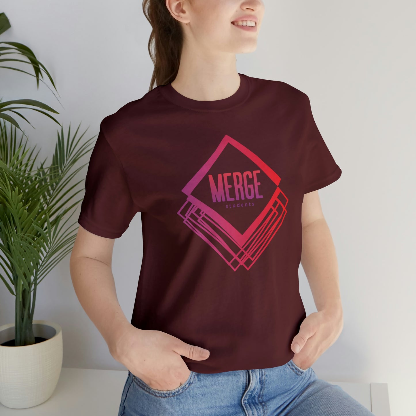 MERGE / Unisex Jersey Short Sleeve Tee