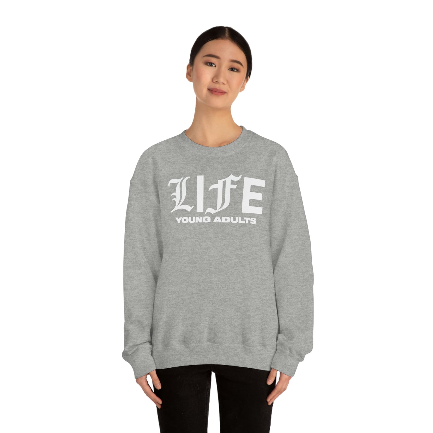LIFE YA Unisex Heavy Blend™ Crewneck Sweatshirt