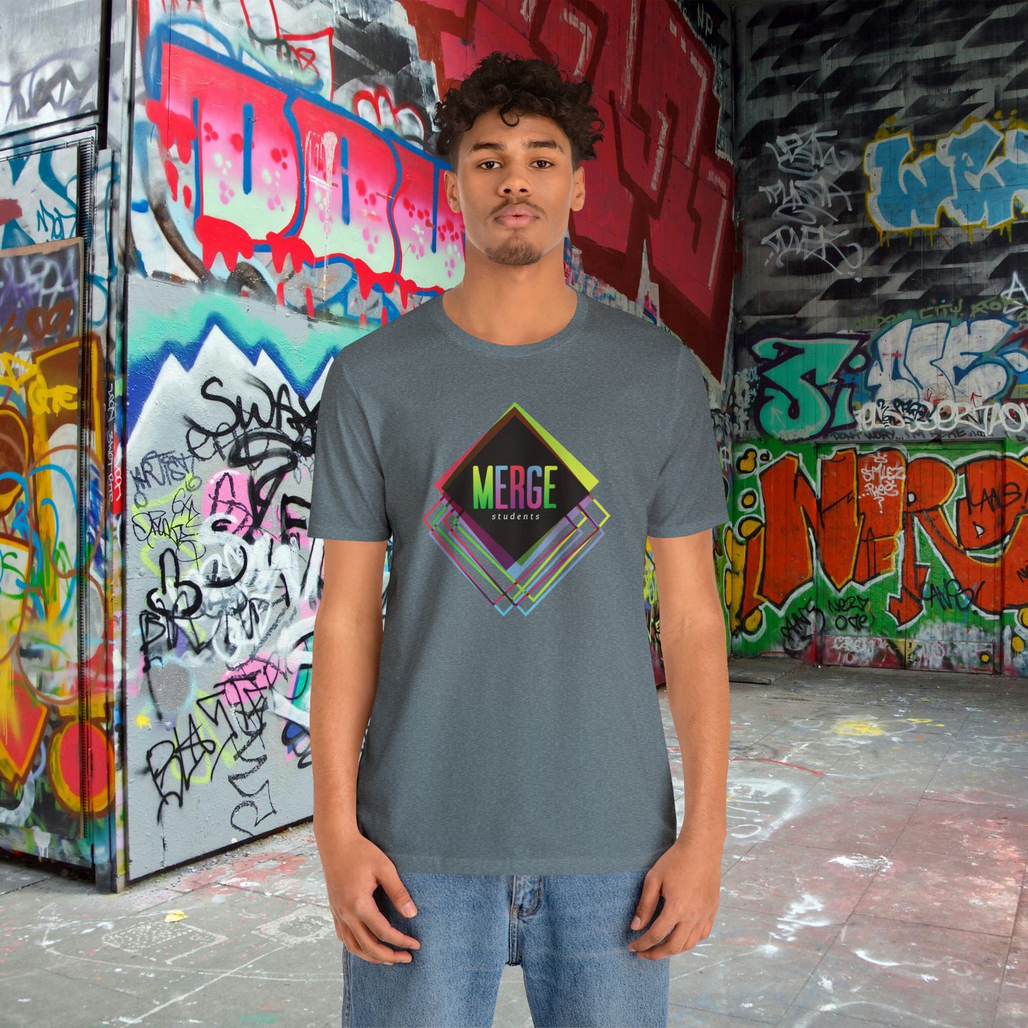 MERGE / Unisex Jersey Short Sleeve Tee