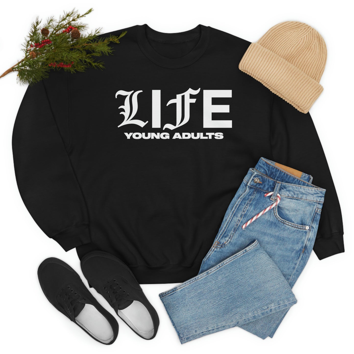 LIFE YA Unisex Heavy Blend™ Crewneck Sweatshirt