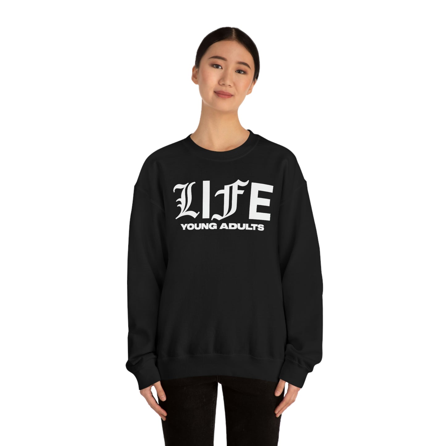 LIFE YA Unisex Heavy Blend™ Crewneck Sweatshirt