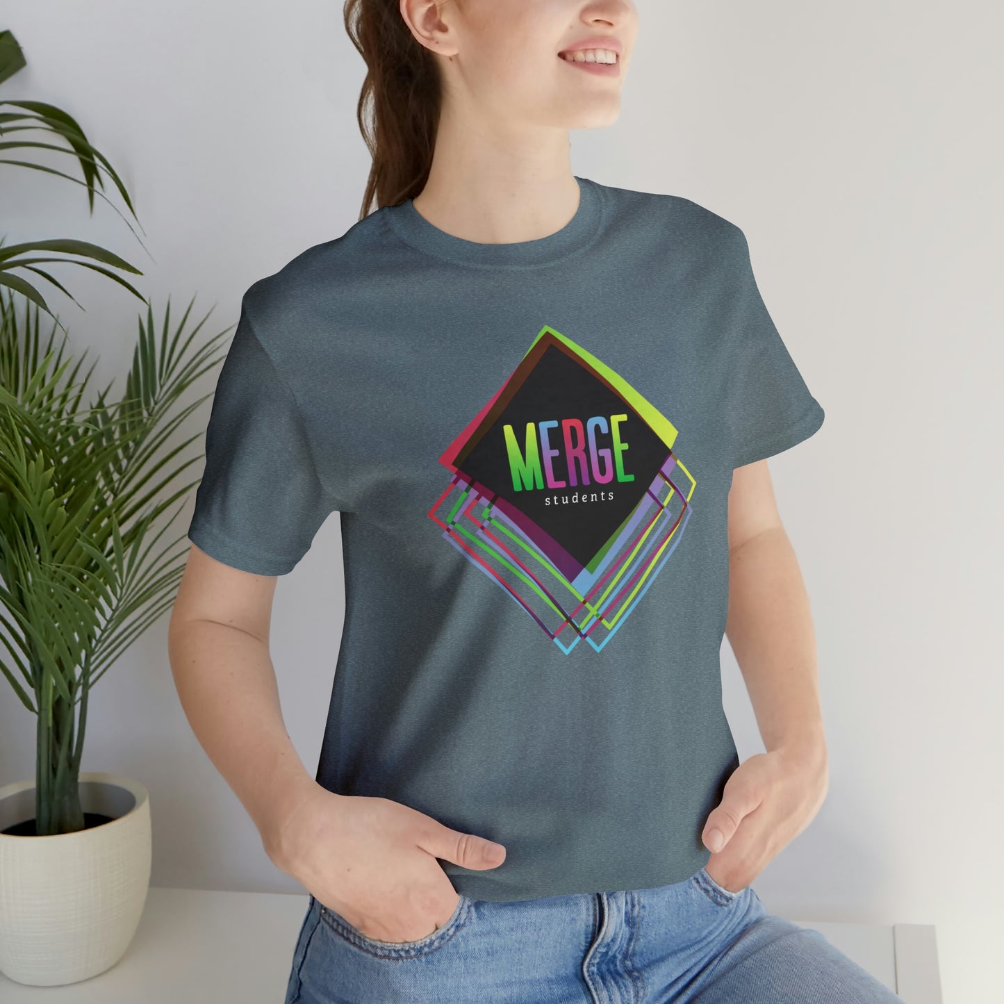 MERGE / Unisex Jersey Short Sleeve Tee
