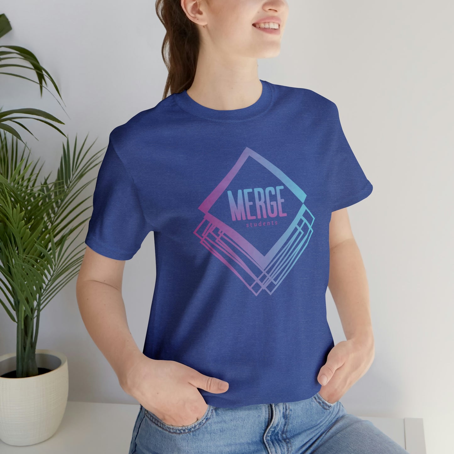 MERGE / Unisex Jersey Short Sleeve Tee