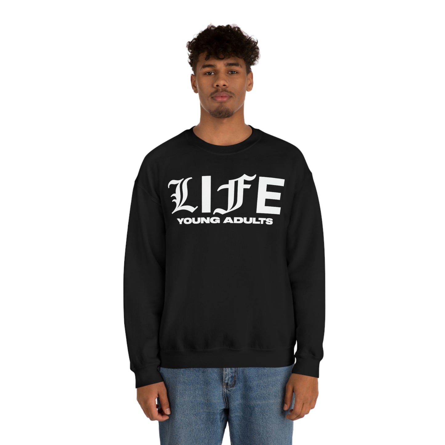 LIFE YA Unisex Heavy Blend™ Crewneck Sweatshirt