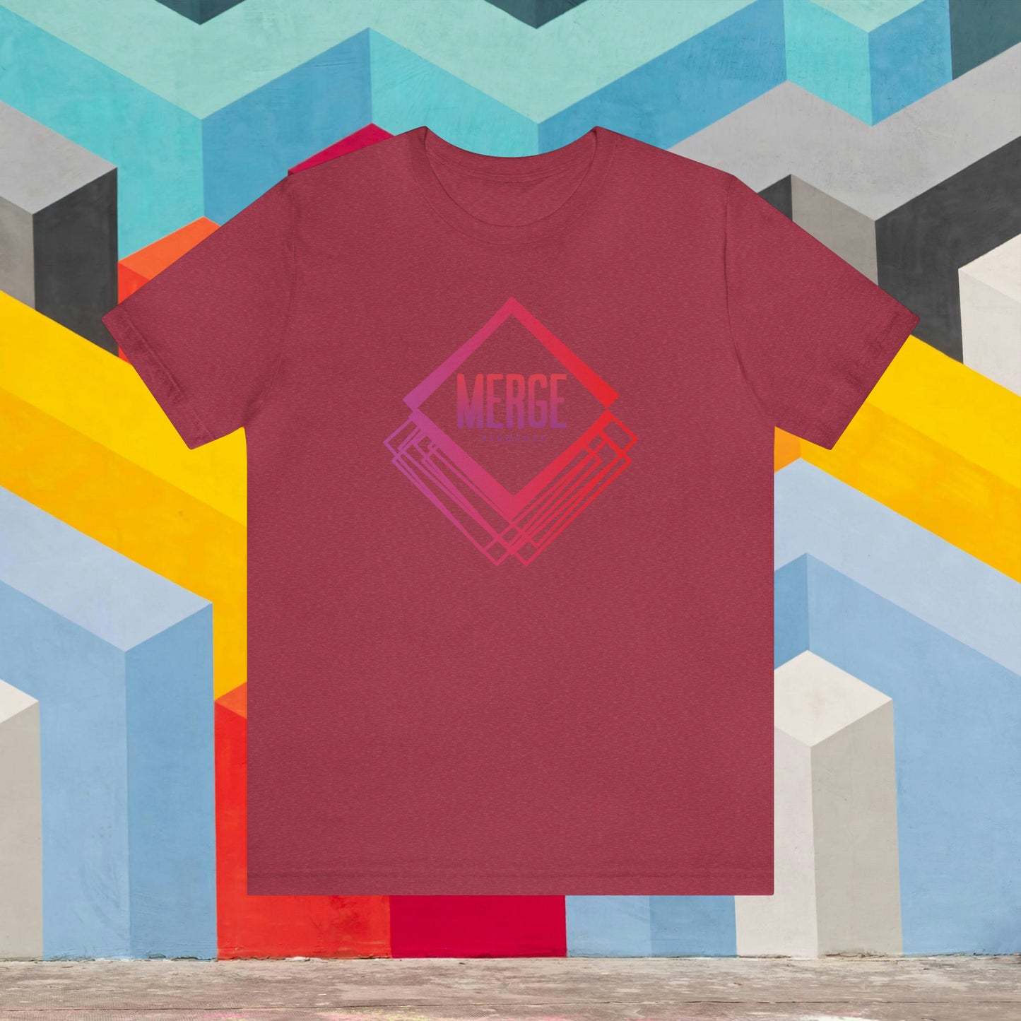 MERGE / Unisex Jersey Short Sleeve Tee