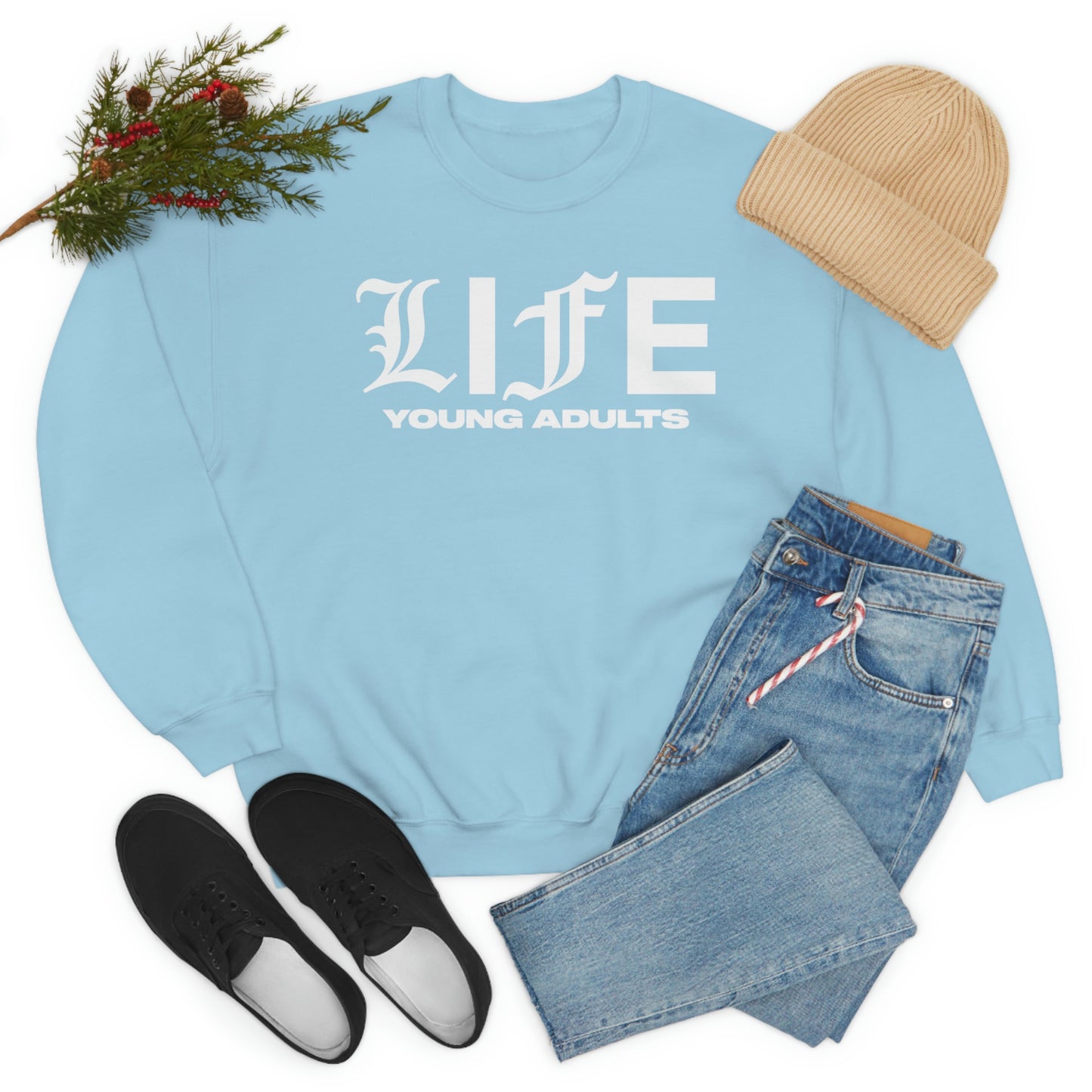 LIFE YA Unisex Heavy Blend™ Crewneck Sweatshirt