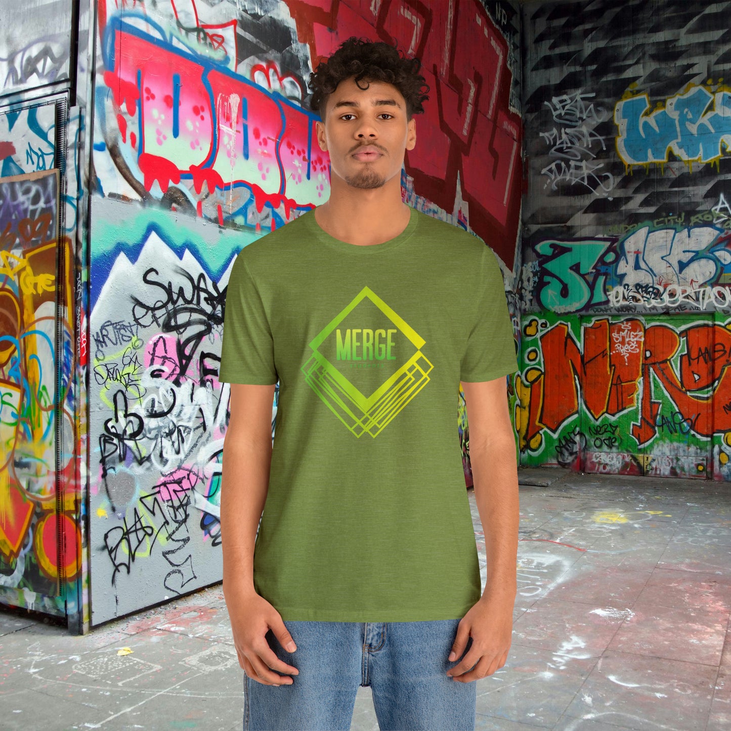 MERGE / Unisex Jersey Short Sleeve Tee