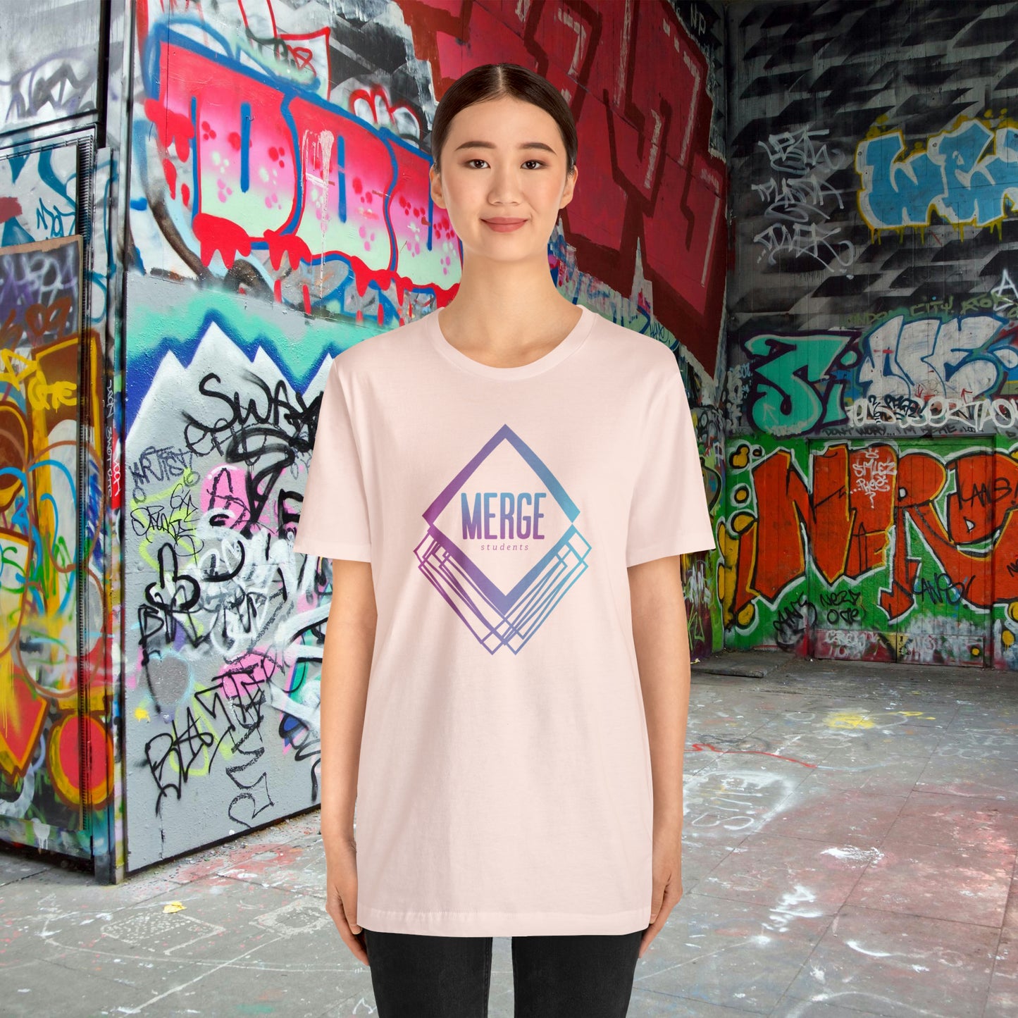 MERGE / Unisex Jersey Short Sleeve Tee