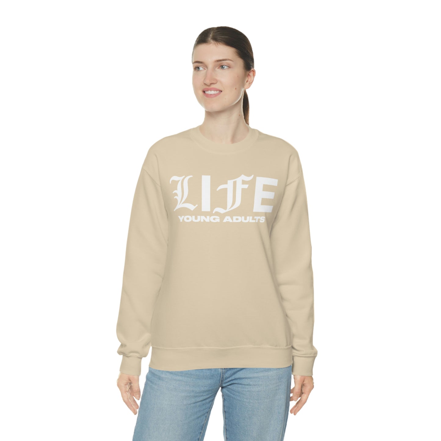 LIFE YA Unisex Heavy Blend™ Crewneck Sweatshirt