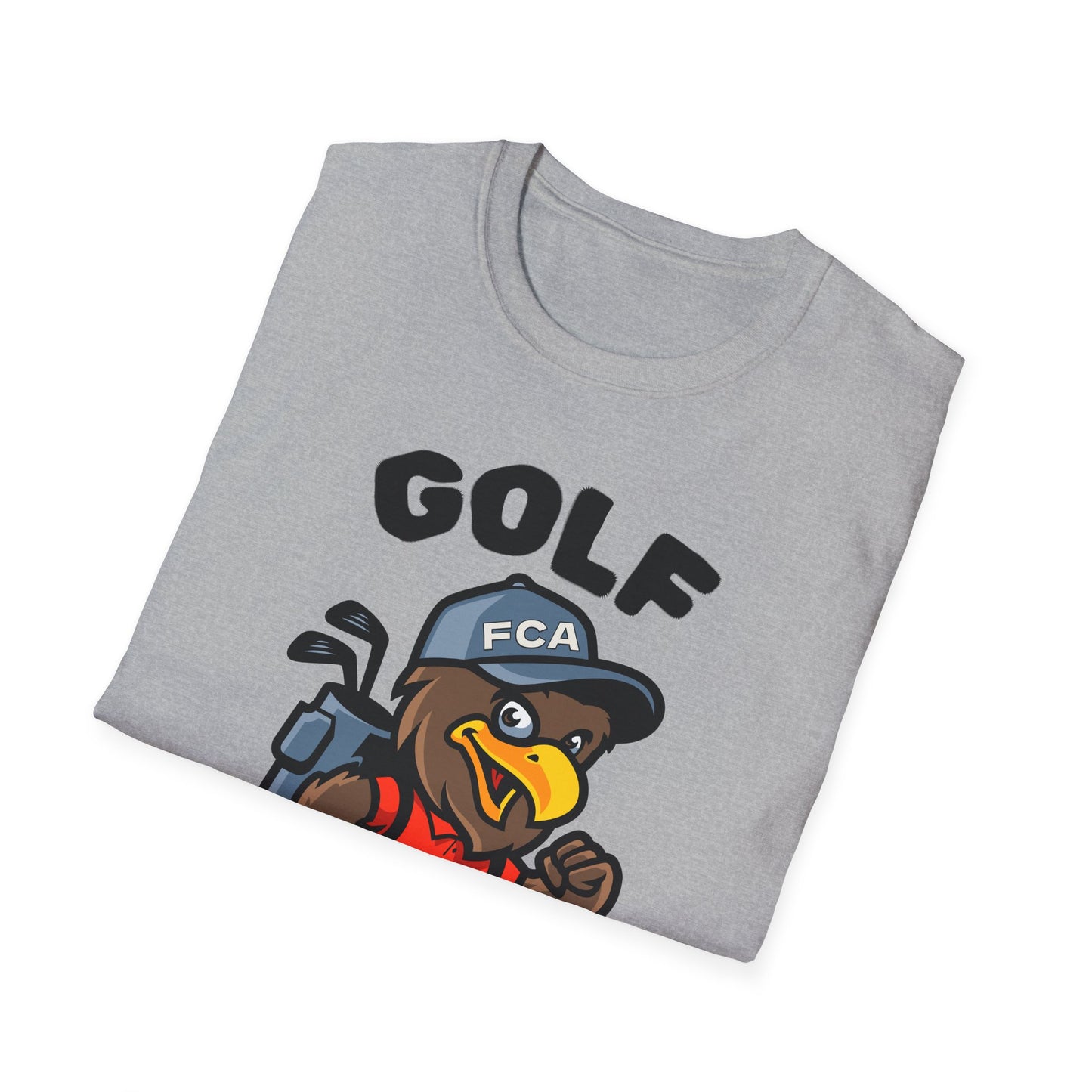 ADULT - Golf is for the Birds Unisex T-Shirt, Fun Golf Shirt, Bird Lover Tee, Freedom Christian Academy Apparel, Great Gift for Golfers
