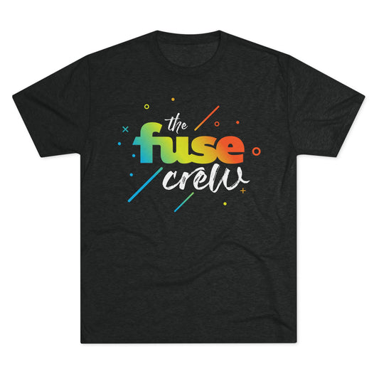 FUSE CREW - Unisex Tri-Blend Crew Tee