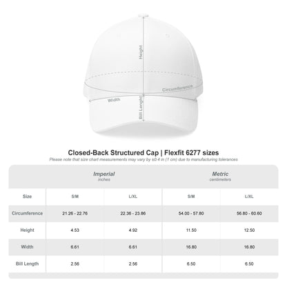 FTLG - Closed-Back Structured Cap (Embroidery)