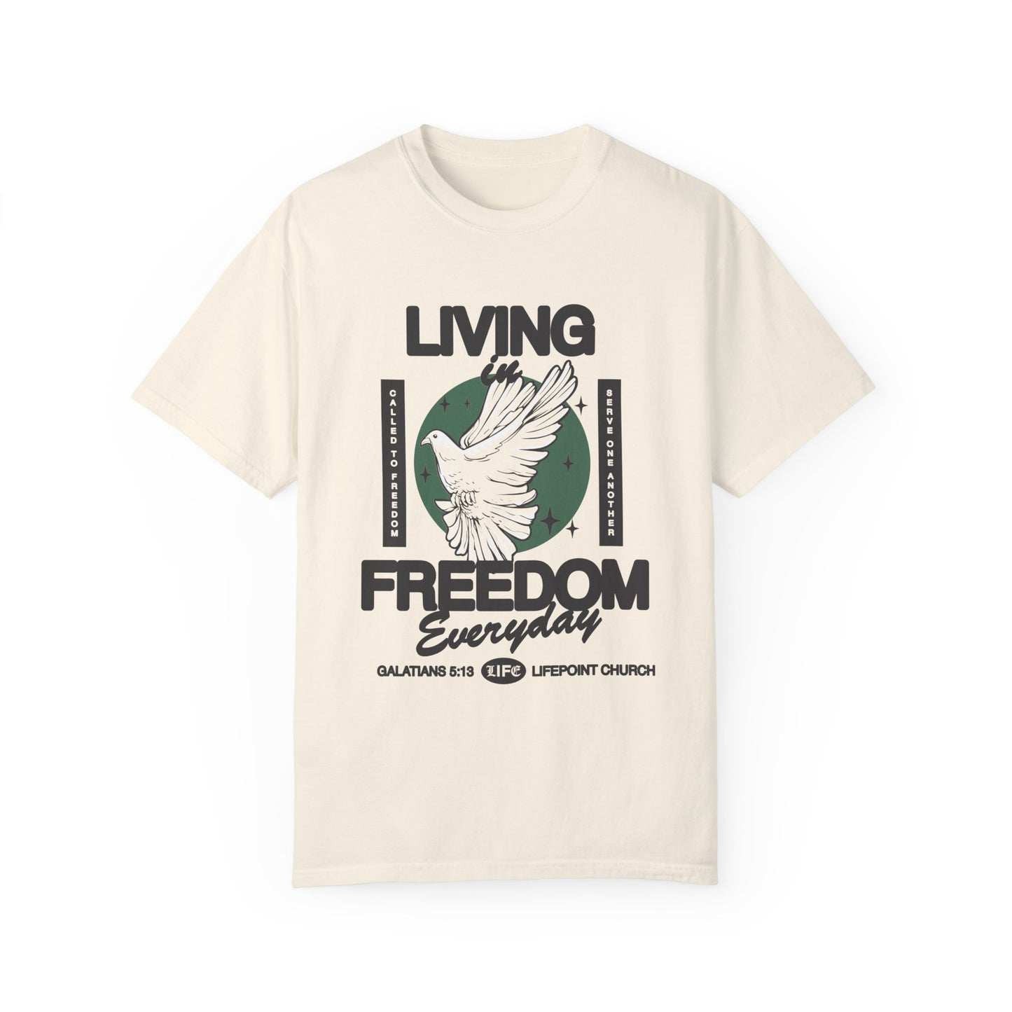 LIFE YA 2024 Design! Unisex Garment-Dyed T-shirt