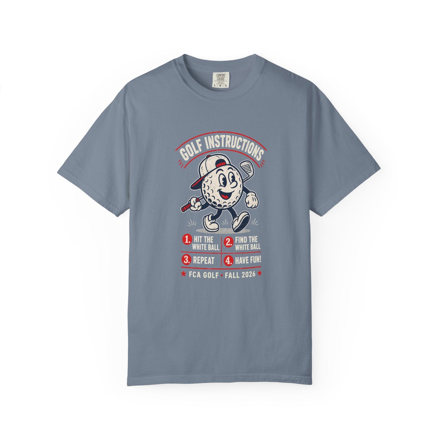 FCA 2026 Unisex Garment-Dyed T-shirt