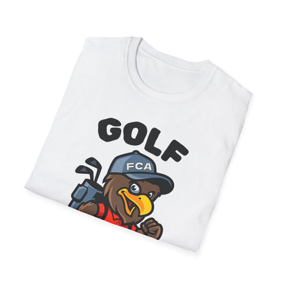 ADULT - Golf is for the Birds Unisex T-Shirt, Fun Golf Shirt, Bird Lover Tee, Freedom Christian Academy Apparel, Great Gift for Golfers