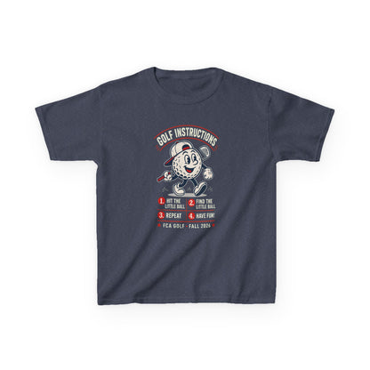 FCA Golf 2026 - Kids Heavy Cotton™ Tee
