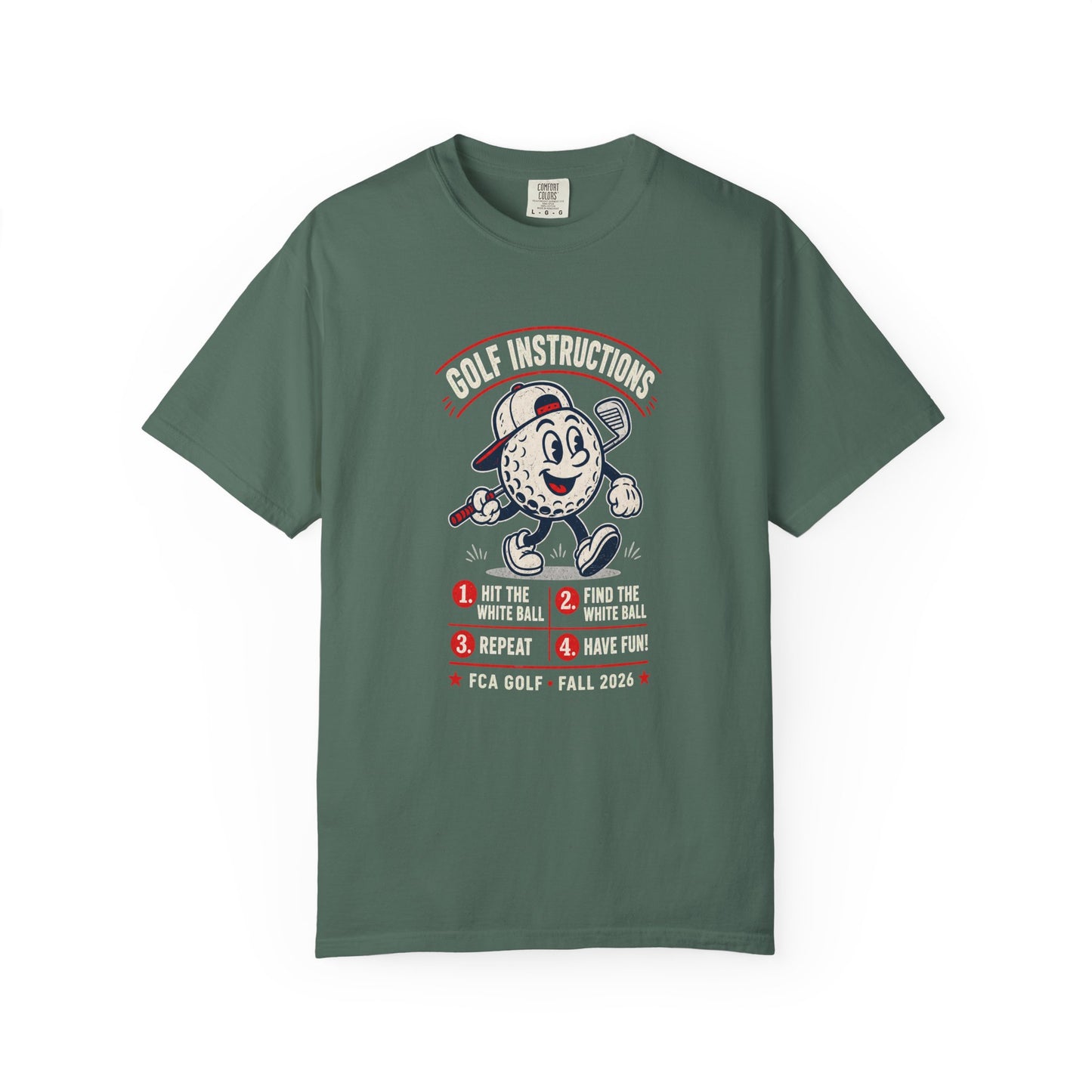 FCA 2026 Unisex Garment-Dyed T-shirt