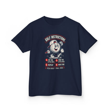 FCA Golf 2026 - Kids Heavy Cotton™ Tee