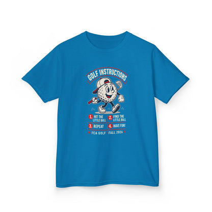 FCA Golf 2026 - Kids Heavy Cotton™ Tee