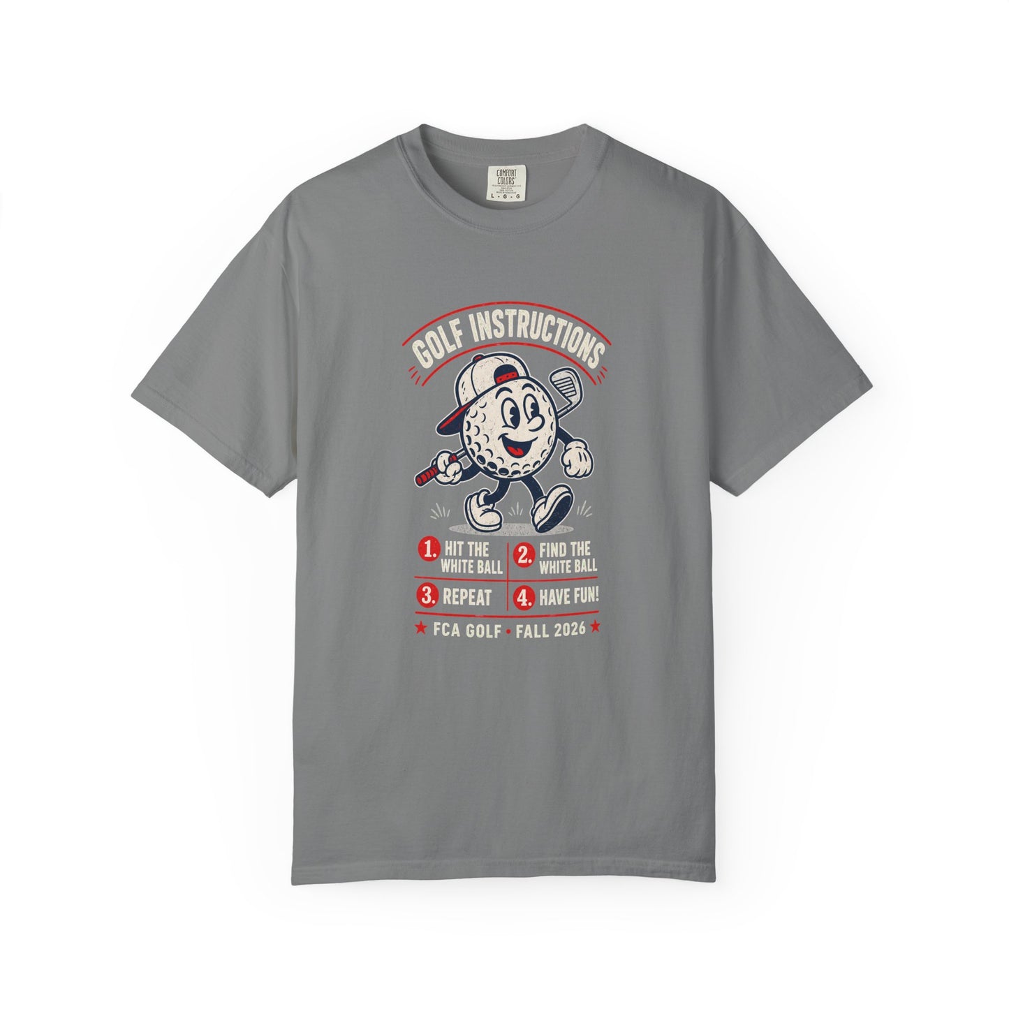 FCA 2026 Unisex Garment-Dyed T-shirt