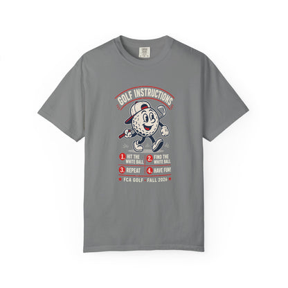 FCA 2026 Unisex Garment-Dyed T-shirt
