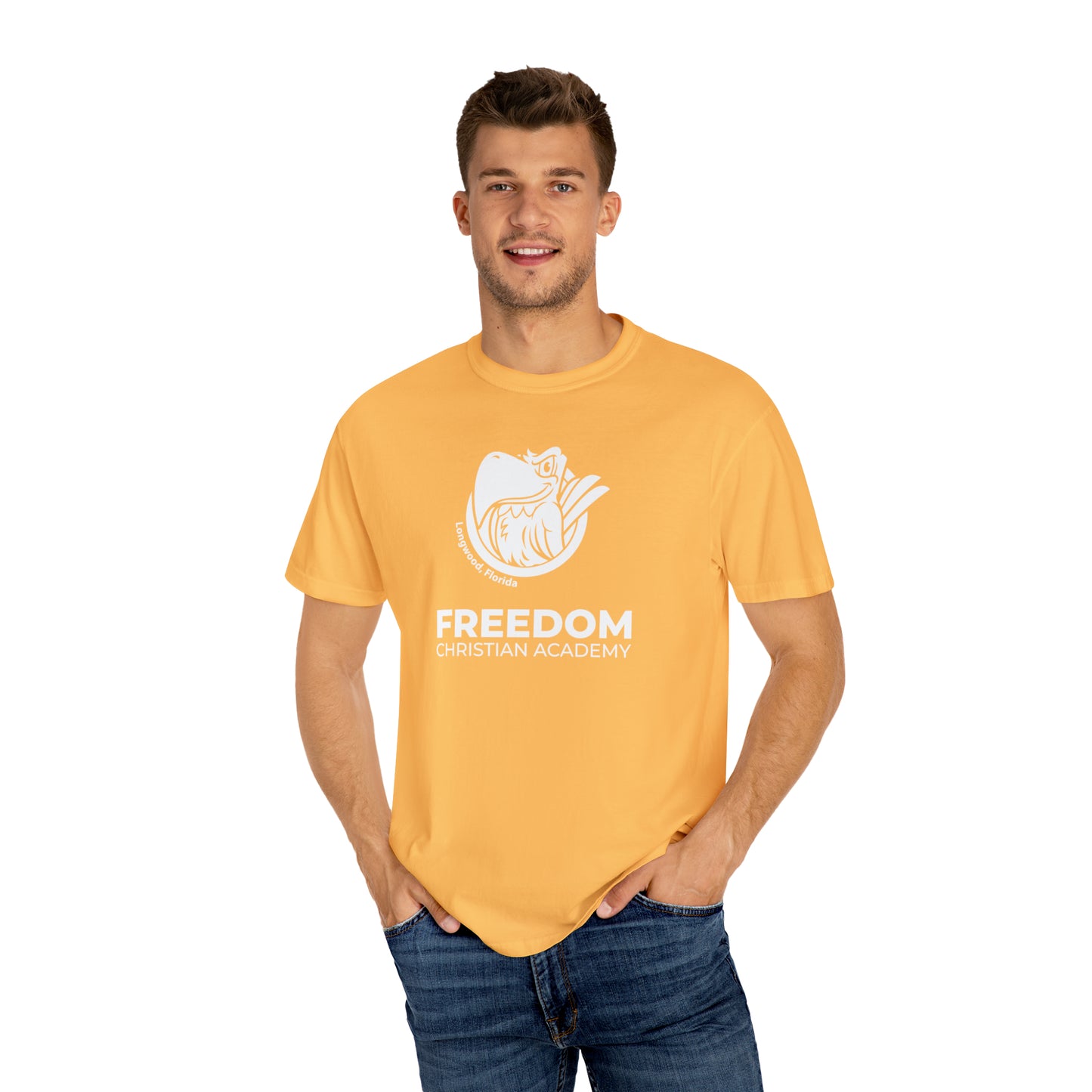 Freedom Eagle Unisex Garment-Dyed T-shirt