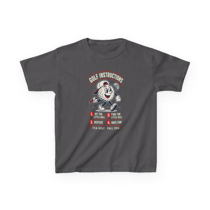 FCA Golf 2026 - Kids Heavy Cotton™ Tee