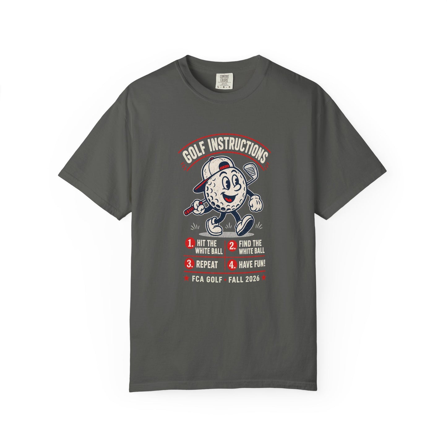 FCA 2026 Unisex Garment-Dyed T-shirt