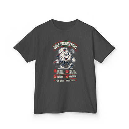 FCA Golf 2026 - Kids Heavy Cotton™ Tee