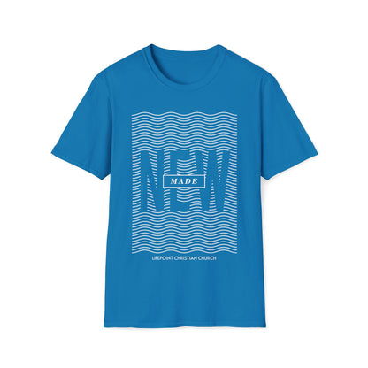 MADE NEW - Baptism Shirt - Unisex Softstyle T-Shirt