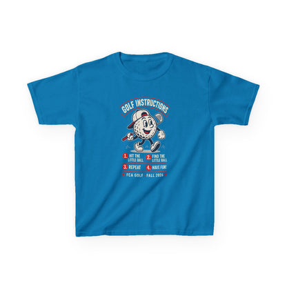 FCA Golf 2026 - Kids Heavy Cotton™ Tee