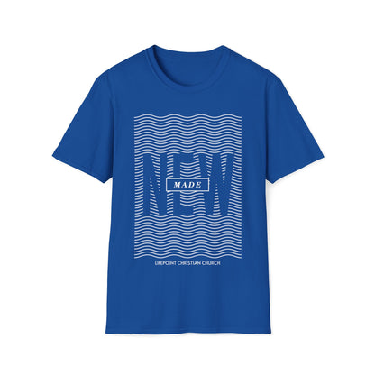 MADE NEW - Baptism Shirt - Unisex Softstyle T-Shirt