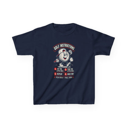 FCA Golf 2026 - Kids Heavy Cotton™ Tee