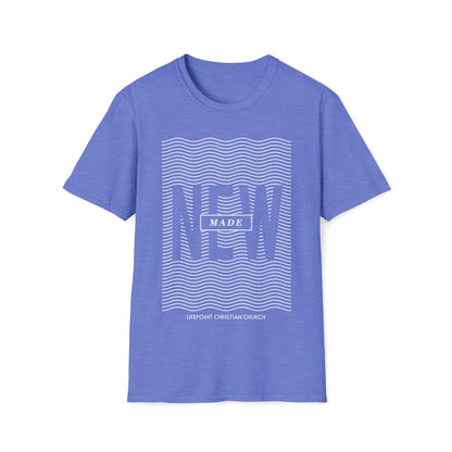 MADE NEW - Baptism Shirt - Unisex Softstyle T-Shirt